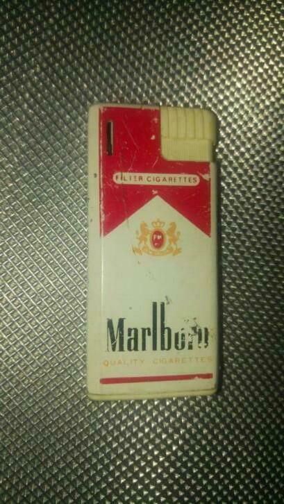 Briquet Aansteker Marlboro Concord Metal - plastique, Enlèvement, Utilisé, Briquet