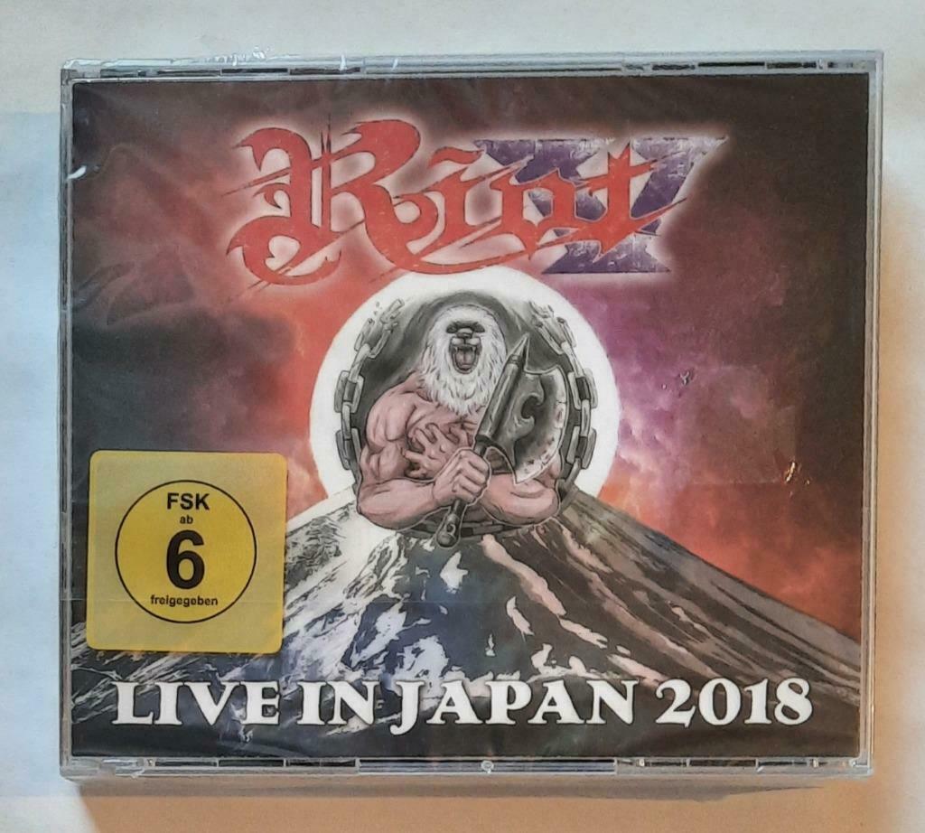 Riot V: Live In Japan 2018 (2 CD + DVD) neuf sous blister, Enlèvement ou Envoi, Neuf, dans son emballage