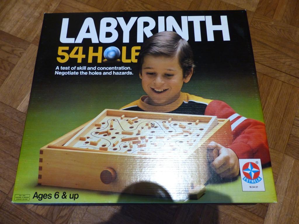 Houten speelgoed labyrinth, Ophalen of Verzenden, Zo goed als nieuw