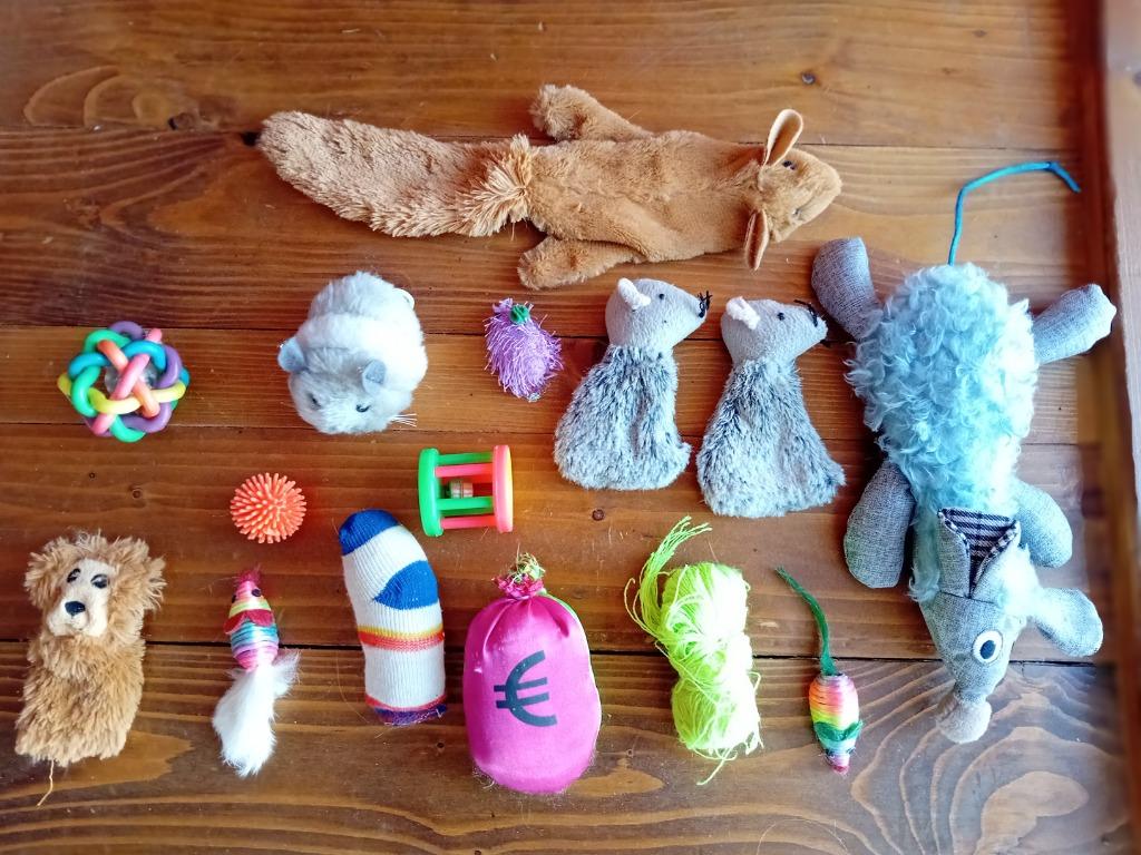Jouets pour chat chien entre 1 et 3 euro le lot pour 20 euro, Animaux & Accessoires, Jouets pour chats, Enlèvement ou Envoi, Utilisé