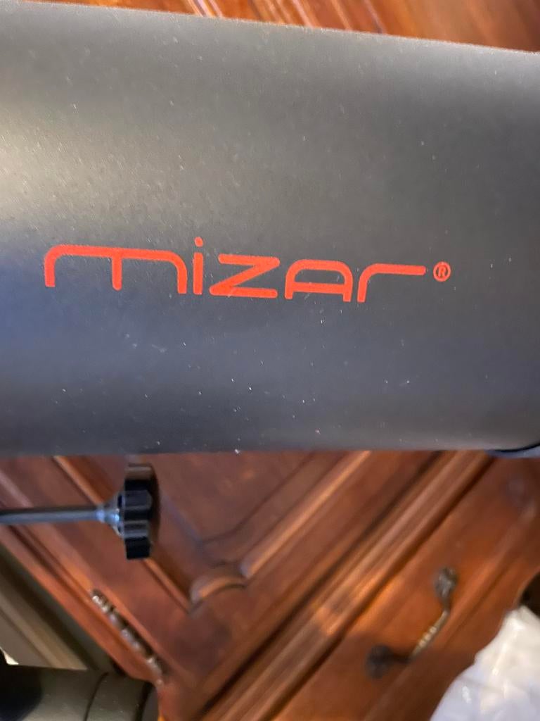 Télescope MIZAR 150/1400 EQ4 noir, Télescope réflecteur (miroirs), Comme neuf, Avec trépied, Enlèvement
