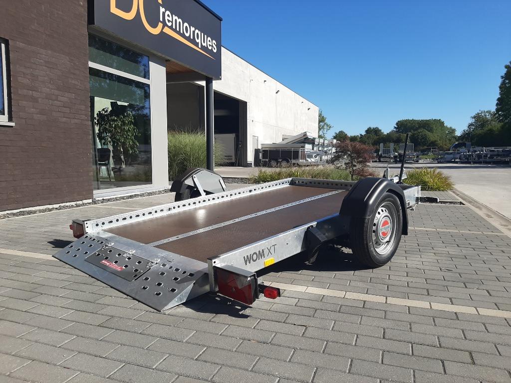DE STOCK ! Remorque moto abaissable STEMA, Enlèvement