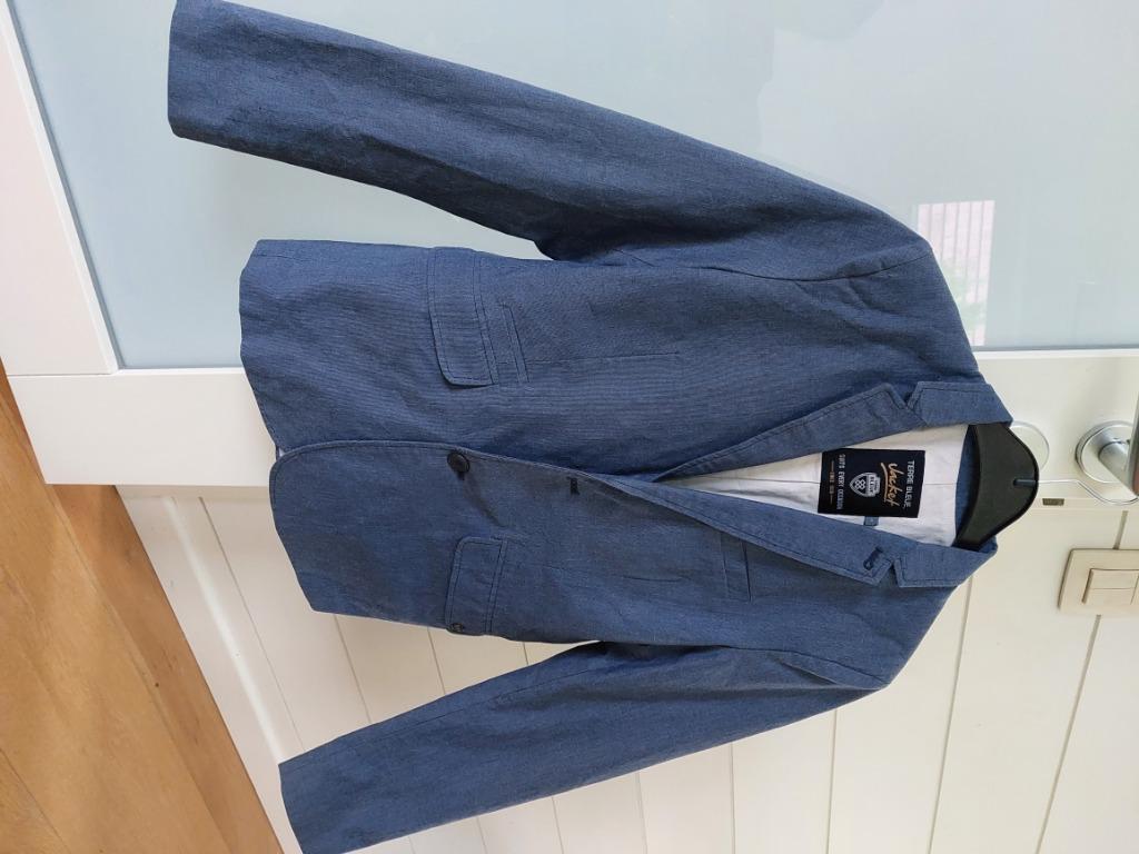 Blazer Terre Bleue Jacket Small, Ophalen, Blauw, Zo goed als nieuw, Terre Bleue
