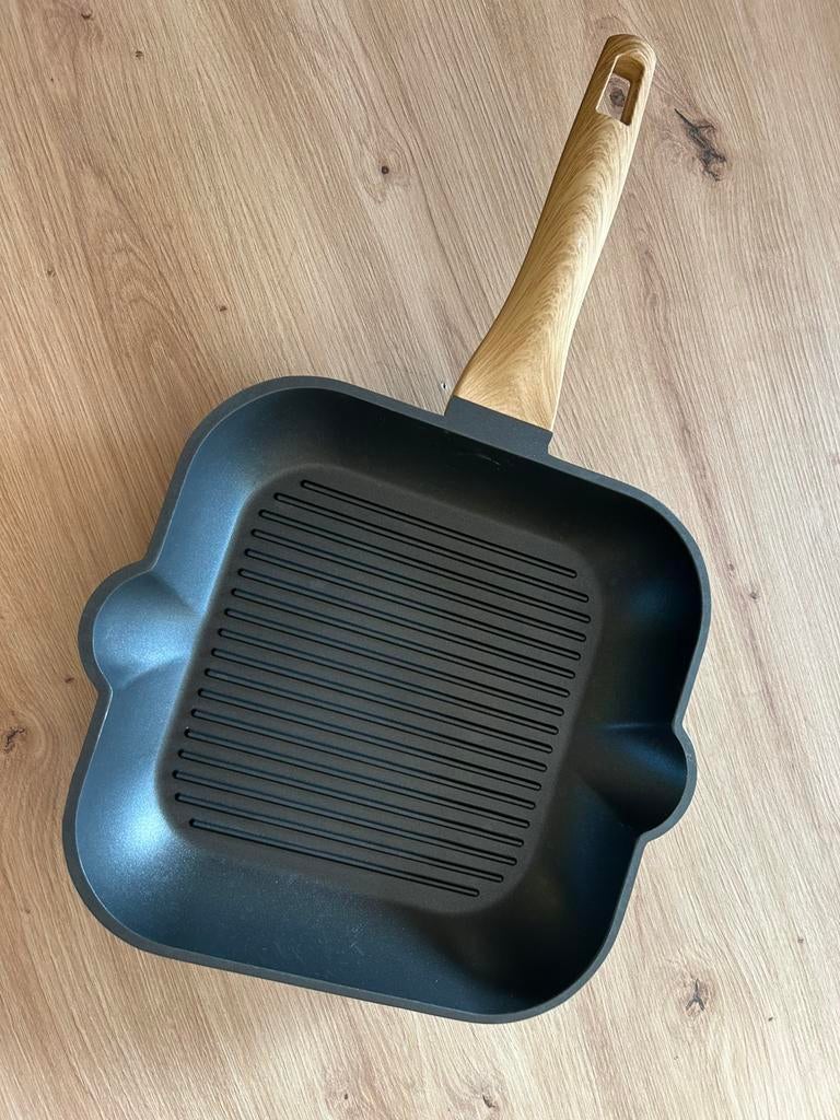 Poêle grill, Maison & Meubles, Enlèvement ou Envoi, Utilisé, Poêle à frire ou Sauteuse