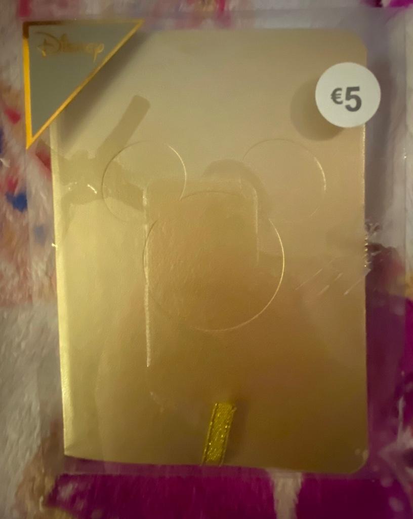 Disney primark schrift, Verzamelen, Ophalen of Verzenden, Mickey Mouse, Nieuw, Papier, Kaart of Schrift