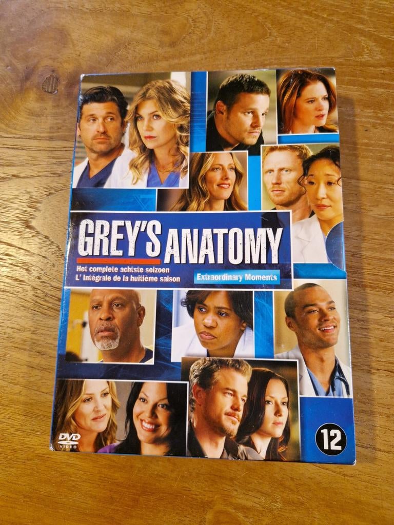 Grey's anatomy seizoen 8 DVD box, Vanaf 12 jaar, Ophalen of Verzenden, Zo goed als nieuw, Boxset