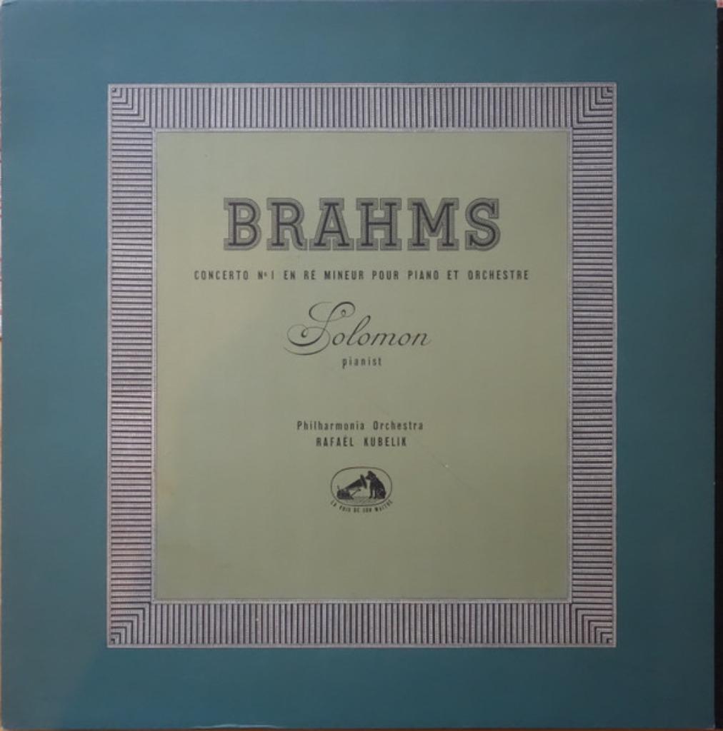 Brahms - Concerto N 1 En Ré Mineur Pour Piano, Ophalen, Zo goed als nieuw, Romantiek, 12 inch