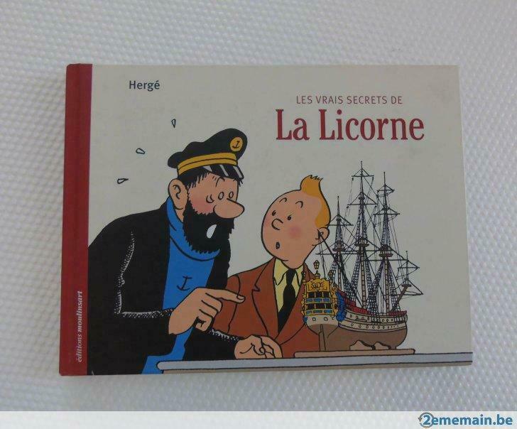 TINTIN -  Les Vrais Secrets de La Licorne -  Comme neuf !, Livres, Enlèvement ou Envoi, Utilisé