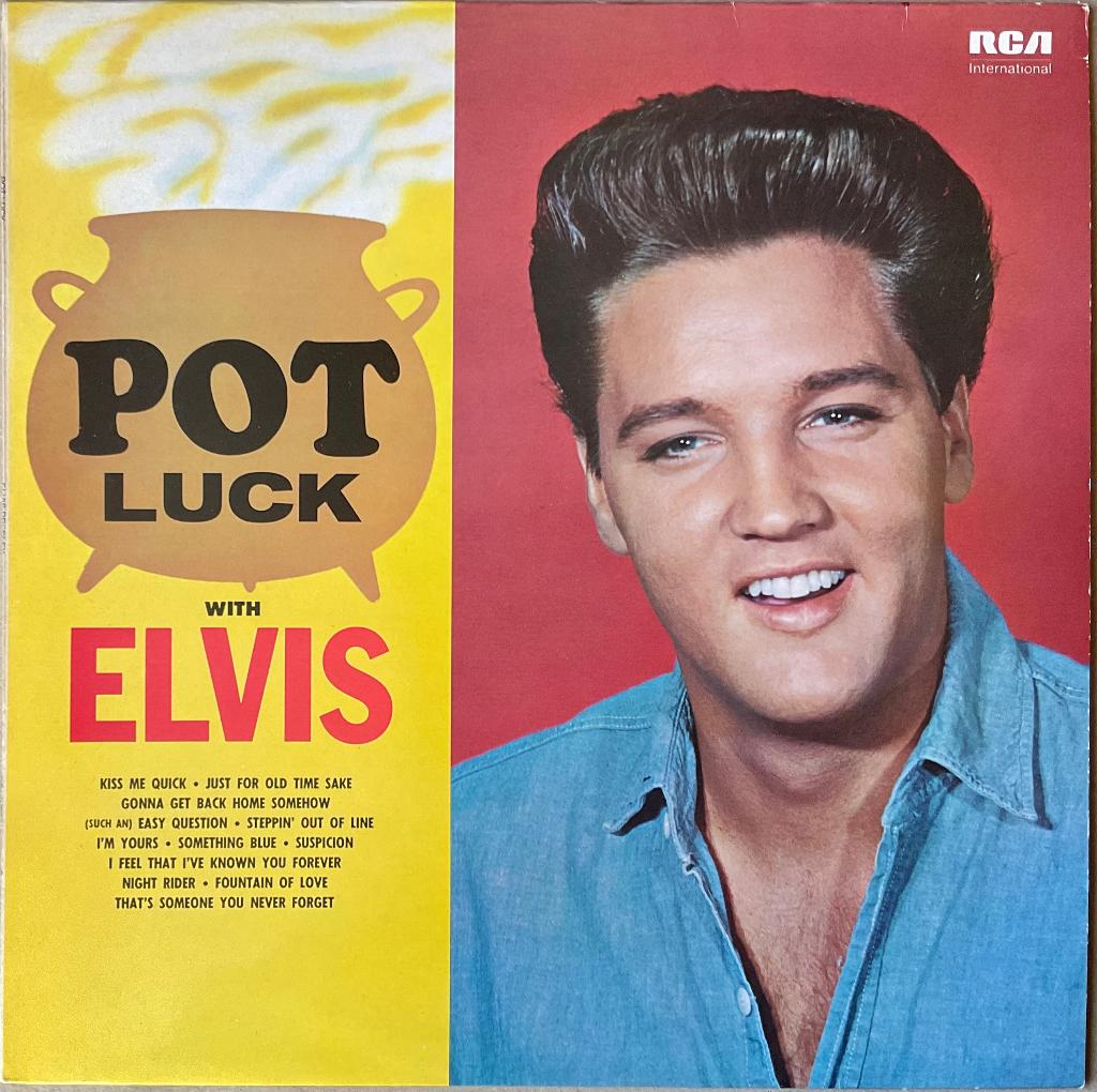 Elvis Presley Vinyl "Pot Luck" UK 1981, Verzenden, Zo goed als nieuw, 12 inch, Poprock