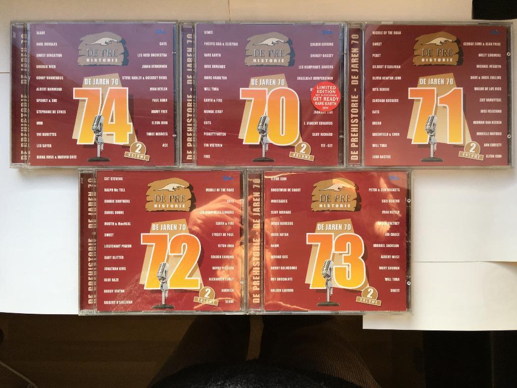 De Pre Historie De jaren 70 Limited Edition, Cd's en Dvd's, Ophalen of Verzenden, Zo goed als nieuw