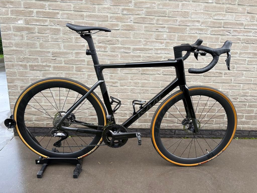 Isaac Boson Ultegra 8150 DI2 - nieuwstaat!, Fietsen en Brommers, Ophalen, Zo goed als nieuw, Carbon