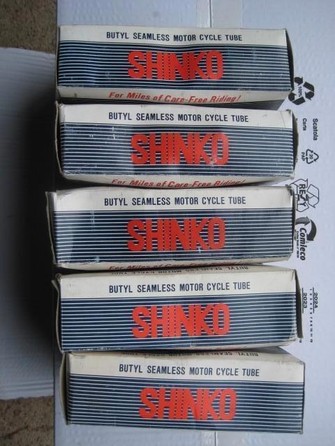 Shinko Binnenbanden diverse maten zie fotos 5 stuks nieuw, Motoren, Ophalen of Verzenden, Nieuw