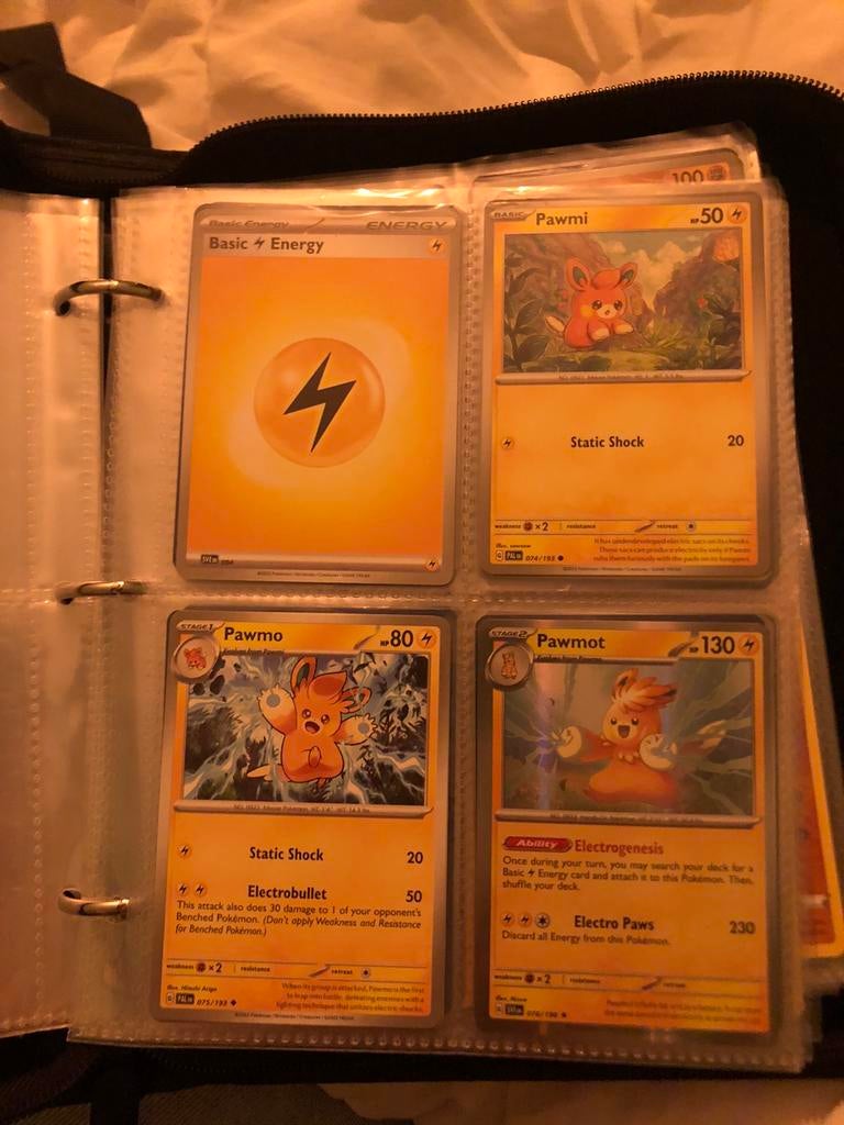Electric+Fighting types, Ophalen of Verzenden, Zo goed als nieuw, Meerdere kaarten