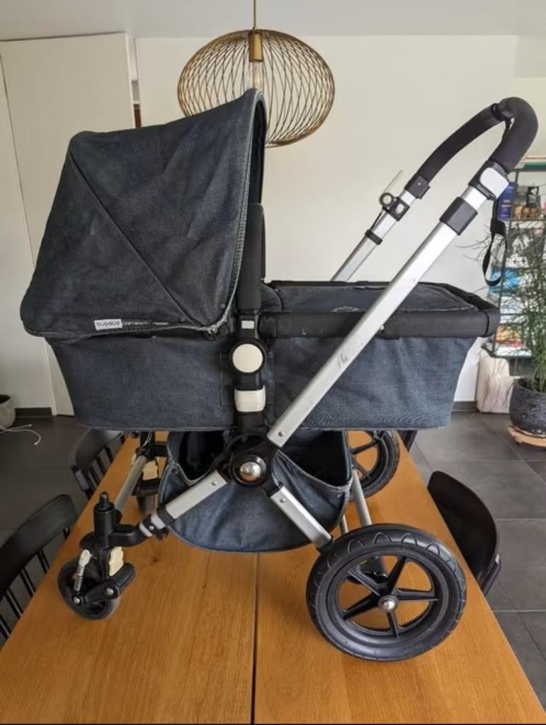 Bugaboo kinderwagen, Kinderen en Baby's, Kinderwagens en Combinaties, Gebruikt, Combiwagen, Bugaboo, Luchtbanden, Met reiswieg