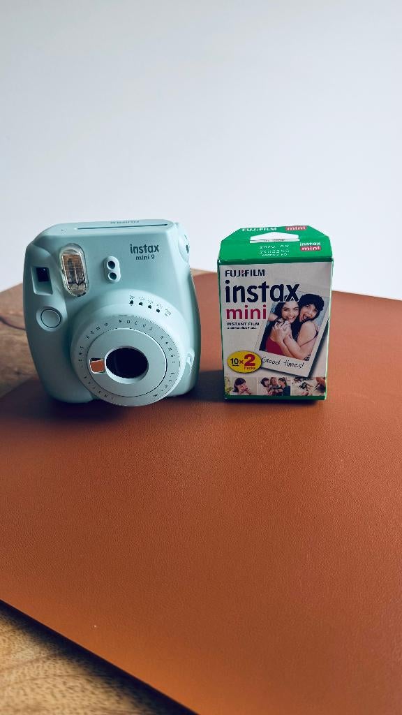 Instax Mini 9 - lichtgroen. Nooit gebruikt., Enlèvement ou Envoi, Neuf