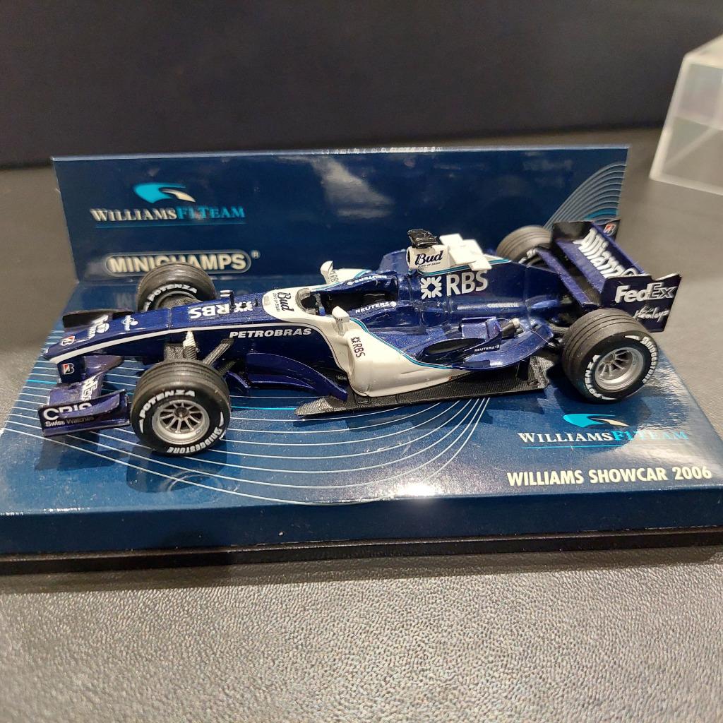 rare Minichamps - Williams F1 team showcar RBS 2006, Enlèvement ou Envoi