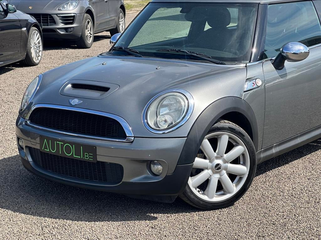 Mini Cooper S - 1.6i - 1 Jaar Garantie, Auto's, Voorwielaandrijving, Zwart, Bedrijf, Cooper S