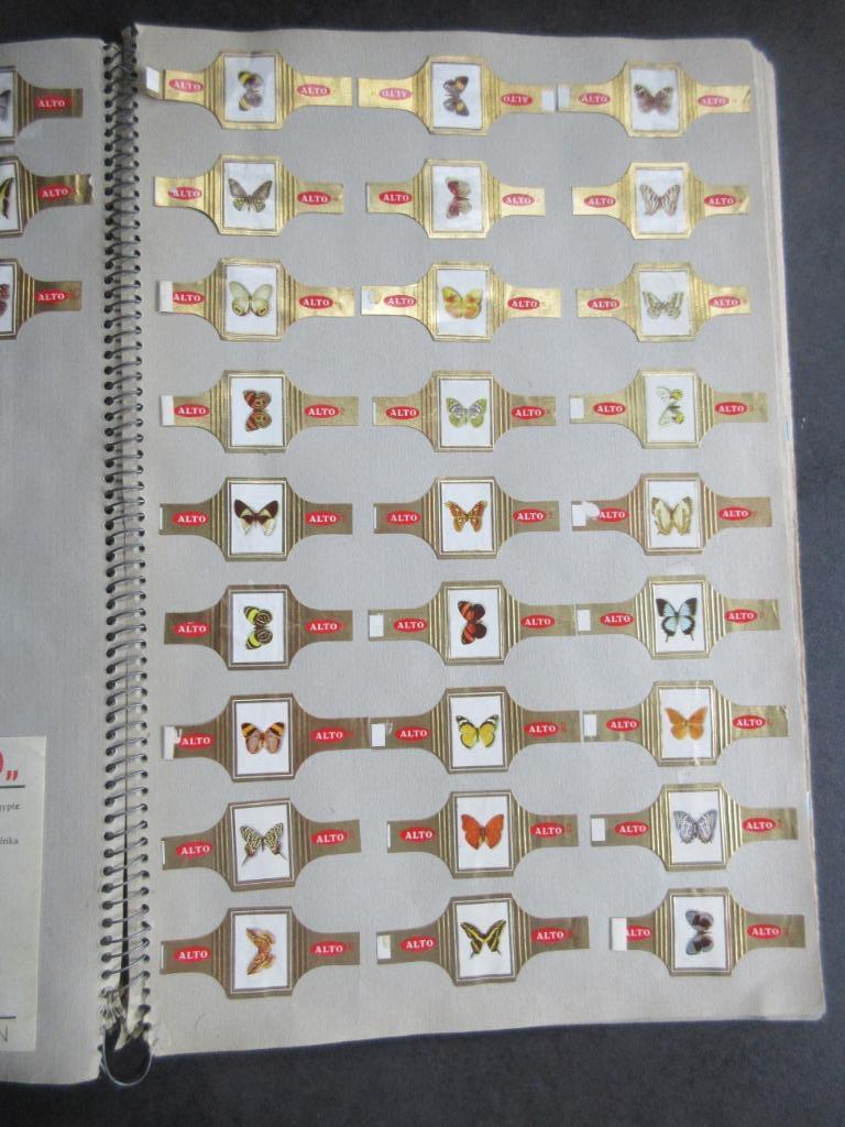 Sigarenbandjes Alto Serie "Papilio" + verzameling, Verzamelen, Complete verzamelingen en Collecties, Ophalen of Verzenden