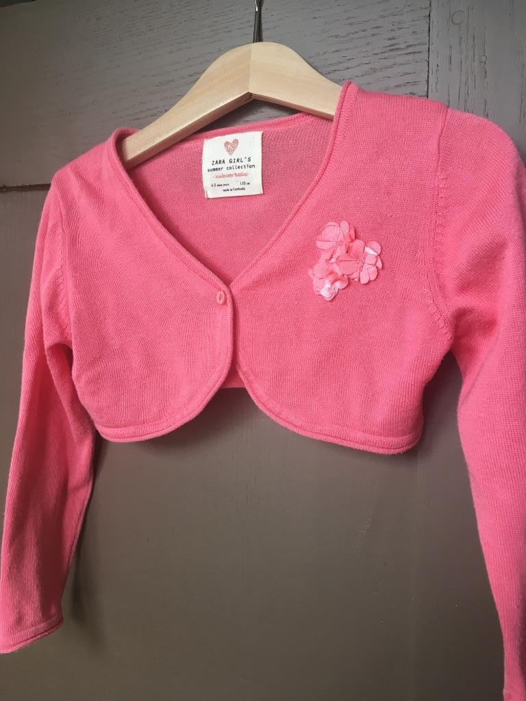 Gilet court (boléro) - Fille 5 ans, Meisje, Ophalen of Verzenden, Zara, Overige typen