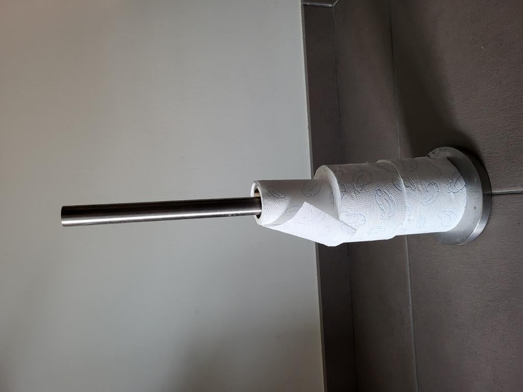 Wc papier staander, Ophalen of Verzenden, Zo goed als nieuw