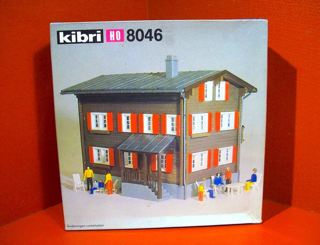 Chalet à 3 étages - Kibri 8046 - H0 - 1:87, Hobby & Loisirs créatifs, Trains miniatures | HO, Neuf, Pont, Tunnel ou Bâtiment, Autres marques