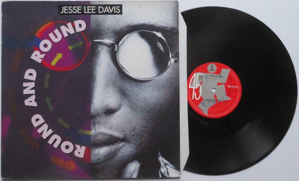 Jesse Lee Davis - Round and round. Maxi, Ophalen of Verzenden, Gebruikt