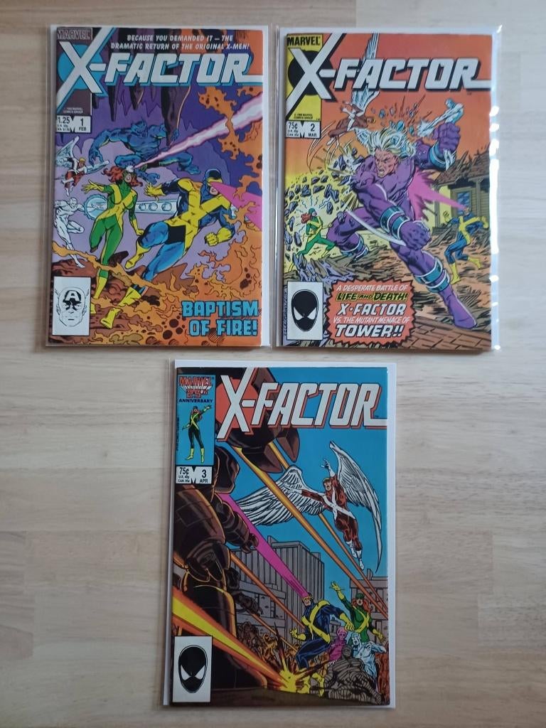 X-Factor 1986 (6 comics), Boeken, Ophalen of Verzenden, Zo goed als nieuw, Meerdere comics, Amerika
