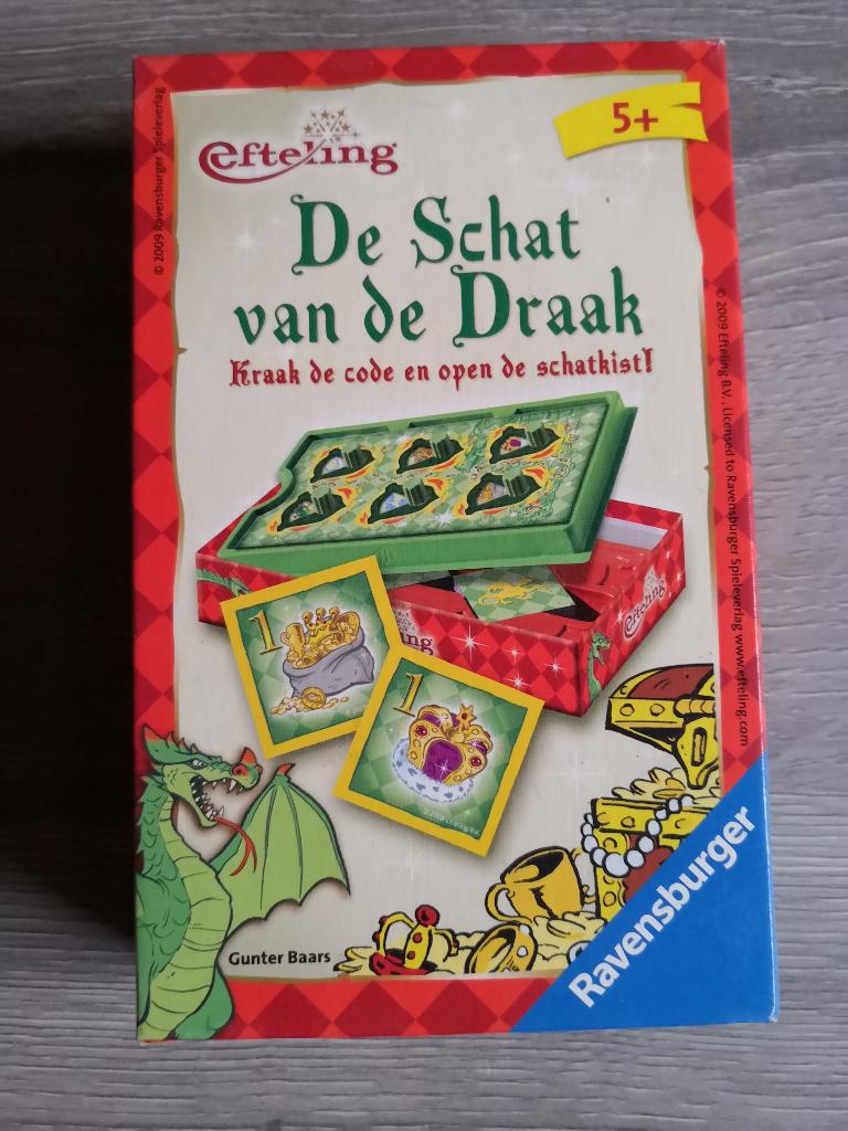 Ravensburger spel - Efteling - de schat van de draak, Hobby en Vrije tijd, Gezelschapsspellen | Overige, Ophalen