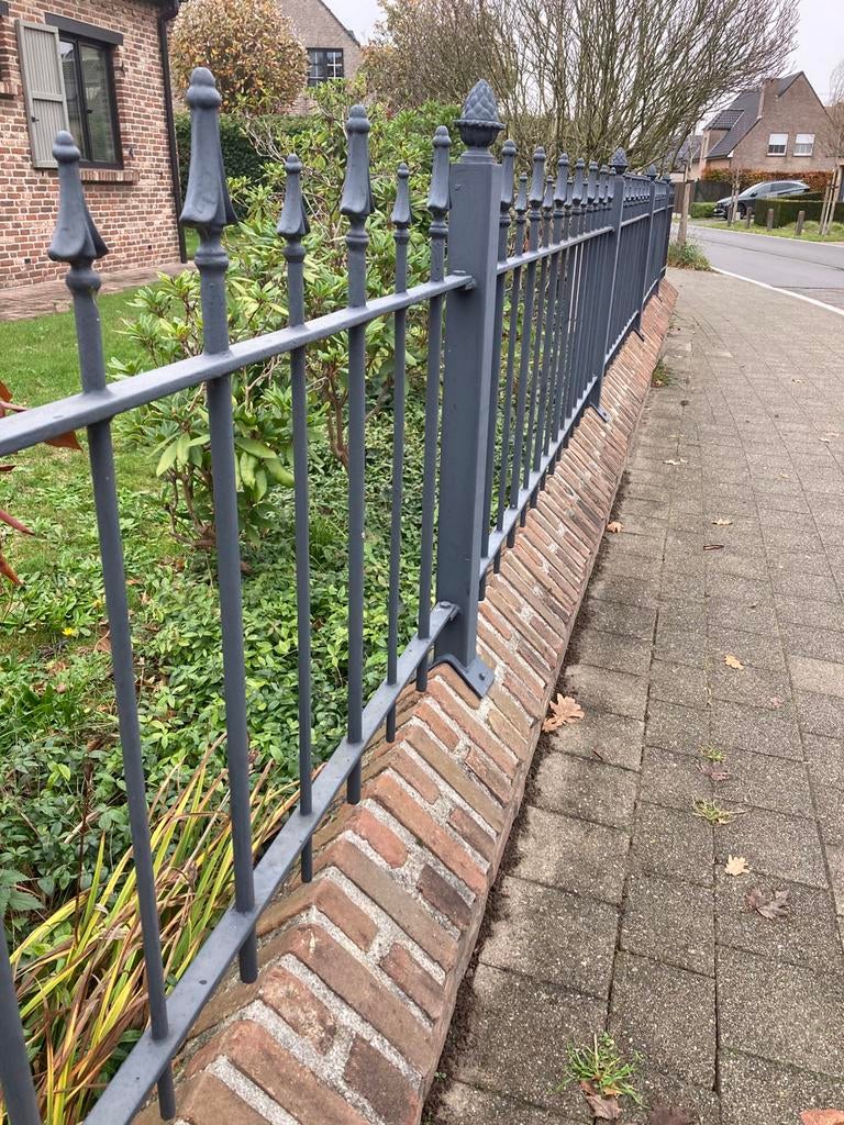 Smeedijzer sierhekwerk, Enlèvement, Utilisé
