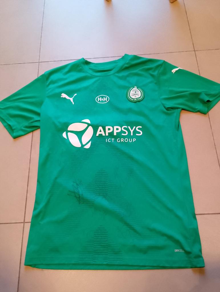 Voetbalshirt Puma Lommel Sk maat L - gesigneerd, Verzamelen, Ophalen of Verzenden