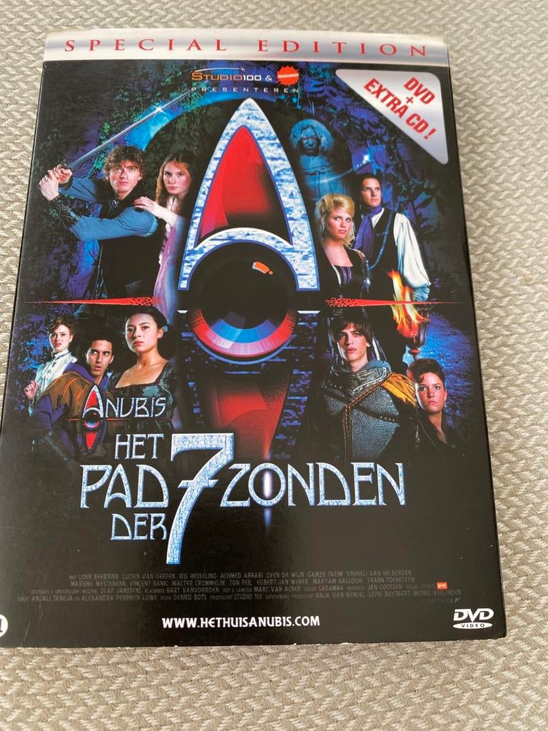 Het huis Anubis - Het pad der 7 zonden Dvd, Cd's en Dvd's, Ophalen of Verzenden