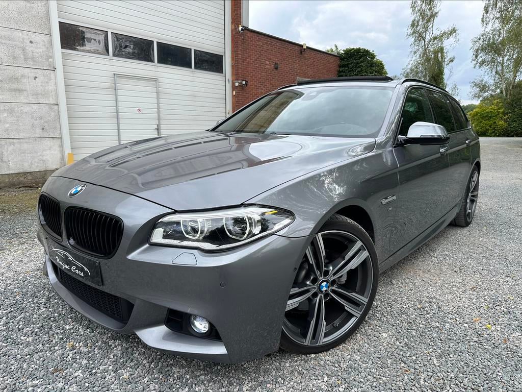 BMW 520D Mpack XDrive Euro6B Full Pano Laser Led 86.000KM, Auto's, Automaat, 1995 cc, Leder, Bedrijf