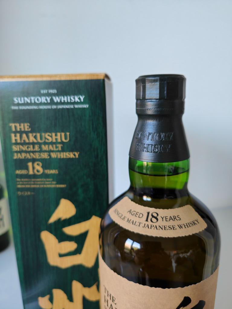 Hakushu 18 Year Old Whisky, Single Malt, Suntory Whisky 70cl, Overige gebieden, Overige typen, Nieuw, Ophalen of Verzenden