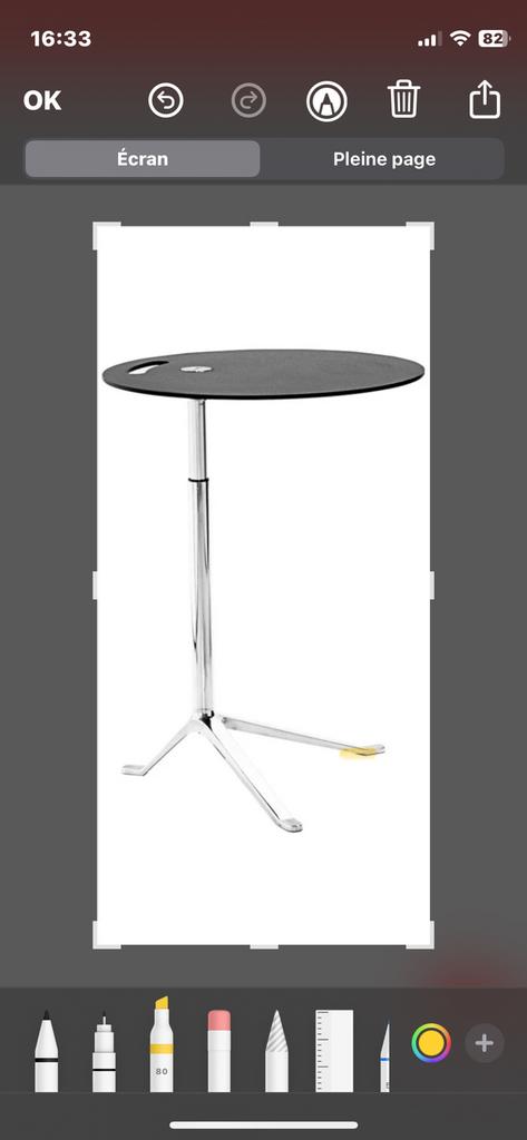 Table basse Fritz Hansen /Kasper salto KS11, Maison & Meubles, Tables | Tables d'appoint, Comme neuf, Enlèvement ou Envoi