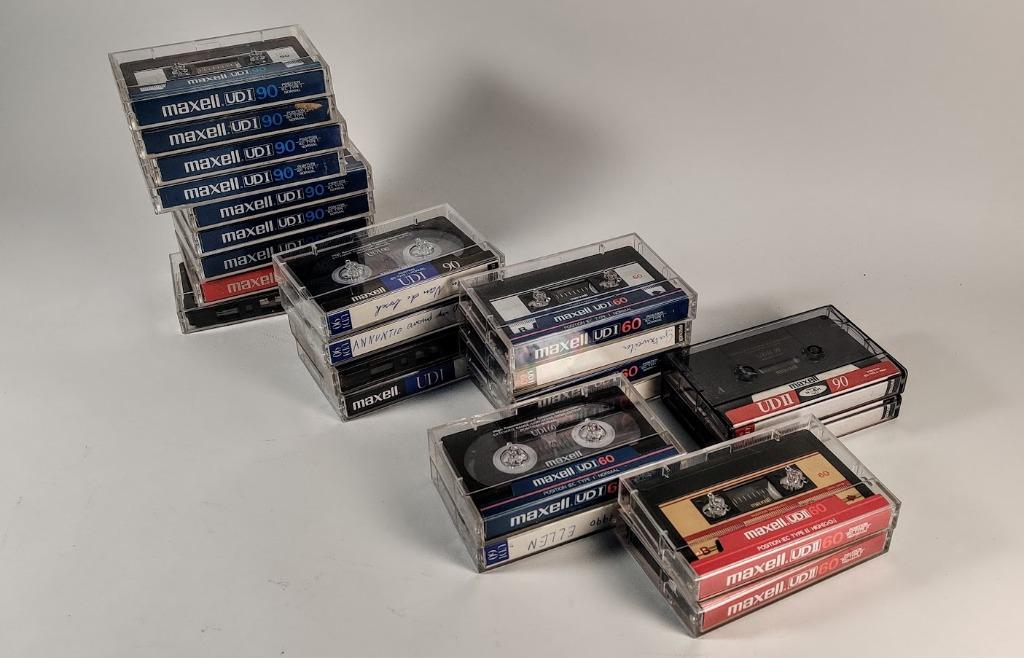 23 cassette bandjes UD1 90 UD2, Cd's en Dvd's, Cassettebandjes, Ophalen of Verzenden