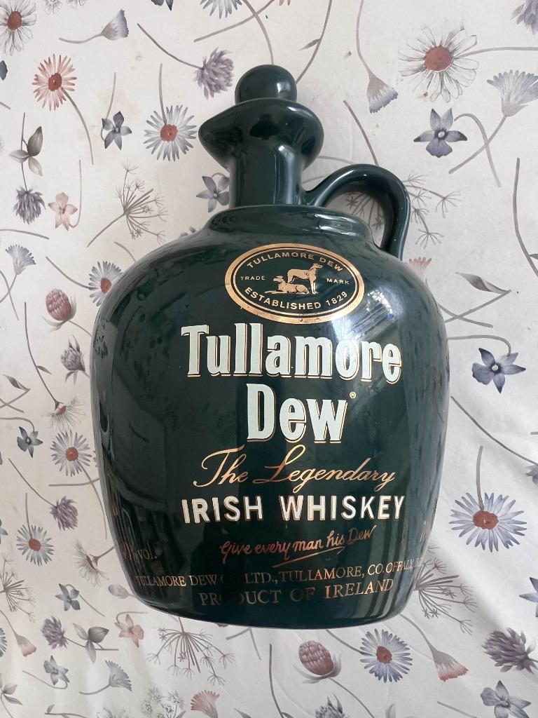 Tullamore Dew whiskey kruik – lege fles, verzamelobject, Verzamelen, Ophalen, Zo goed als nieuw, Gebruiksvoorwerp