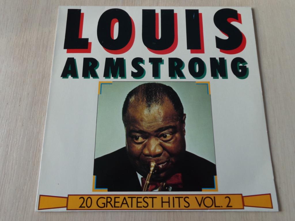 Louis Armstrong – 20 Greatest Hits Vol 2, Ophalen of Verzenden, Zo goed als nieuw, 12 inch, Jazz