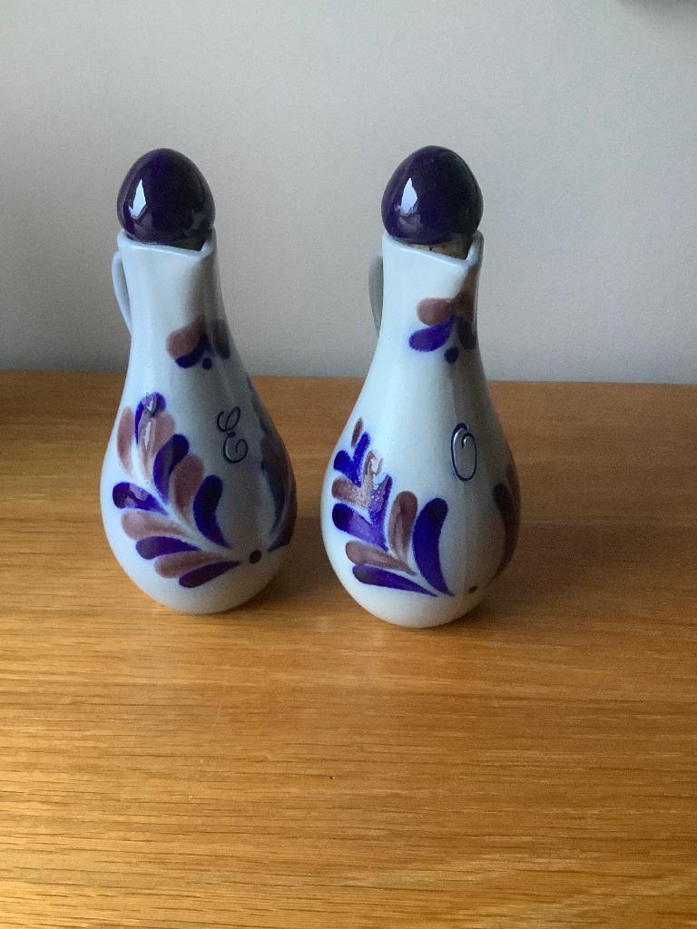Goebel, olie en azijn kannetjes, vintage, Enlèvement ou Envoi