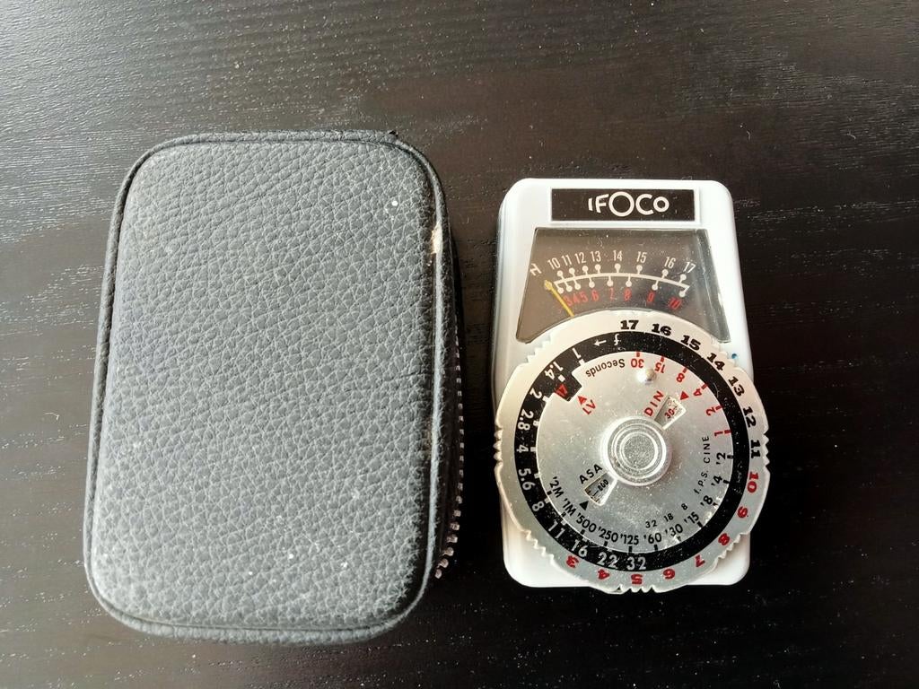 Vintage ifoco lichtmeter, Ophalen of Verzenden, Zo goed als nieuw