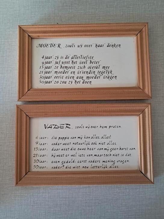 Proverbes : mère et père., Enlèvement ou Envoi, Comme neuf