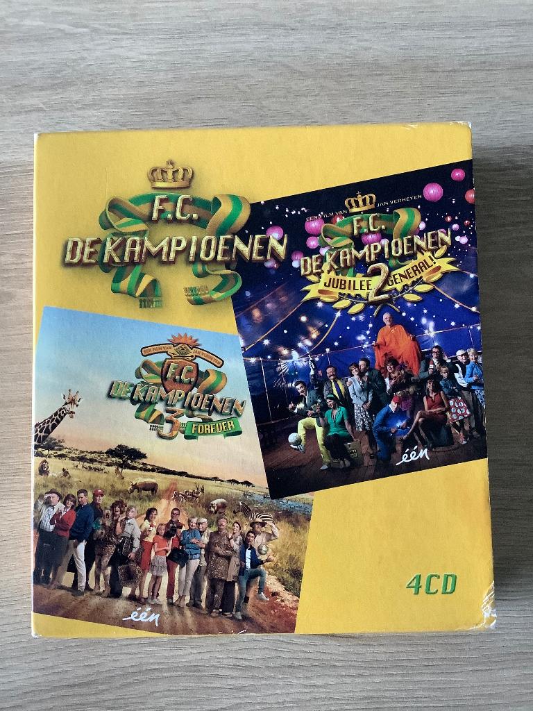 Dubbel CD FC De Kampioenen, Ophalen of Verzenden, Zo goed als nieuw, Boxset