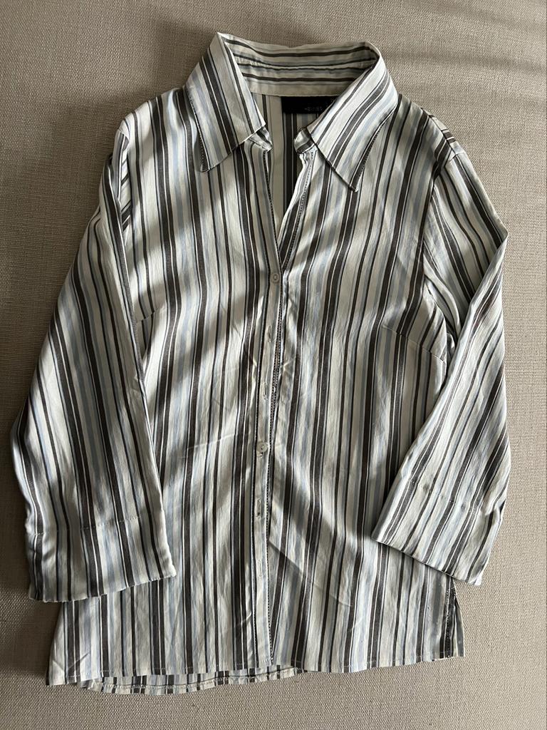 Chemise Hennés taille 38, Hennés, Zo goed als nieuw, Maat 38/40 (M), Blauw