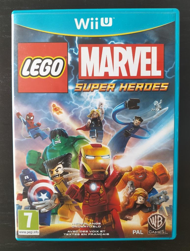 Lego Marvel Super Heroes (WiiU), Enlèvement ou Envoi, 1 joueur, À partir de 7 ans, Aventure et Action