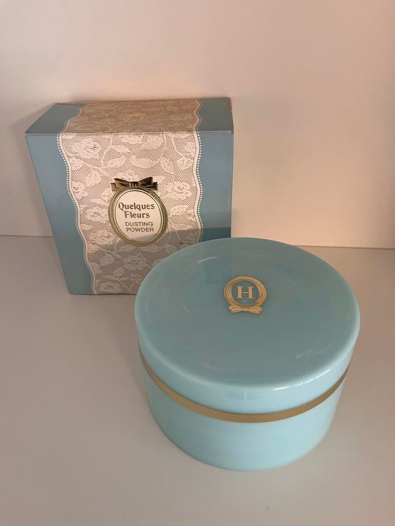Zeldzaam vintage talkpoeder Quelques Fleurs Houbigant, Ophalen of Verzenden, Nieuw