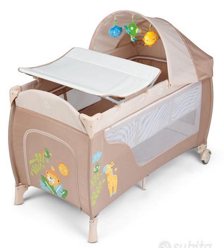Jungle Friends Deluxe Travel Cot Giordani + Accessories, Enlèvement ou Envoi, Neuf