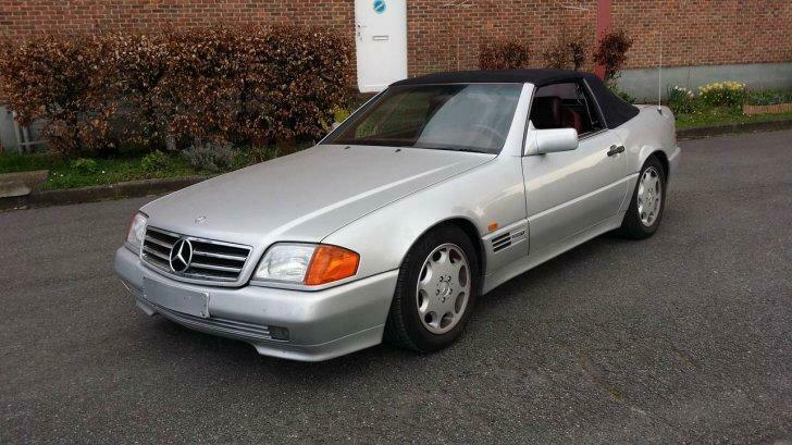 Mercedes 280 sl, Auto's, Lederen bekleding, Cabriolet, Particulier, 2 deurs