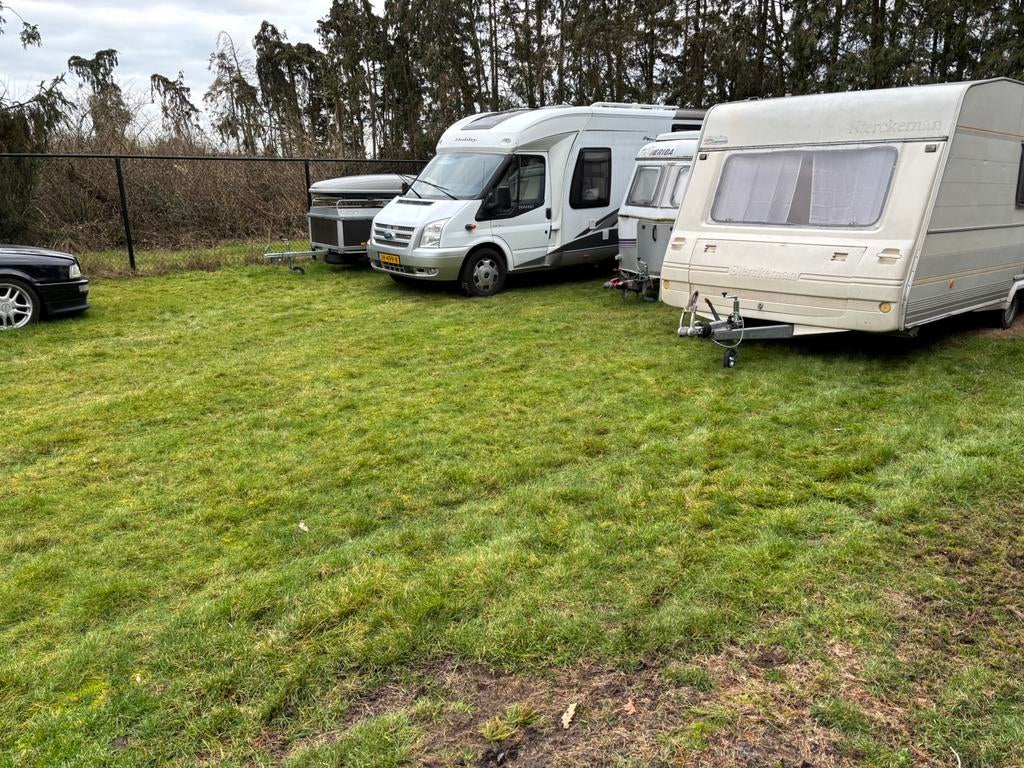 Buitenstalling camper/ caravan of aanhanger