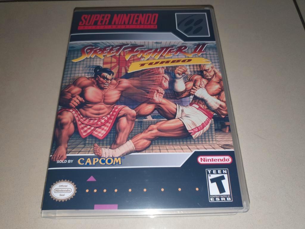 Street Fighter 2 Turbo SNES Game Case (2), Consoles de jeu & Jeux vidéo, Envoi, Comme neuf