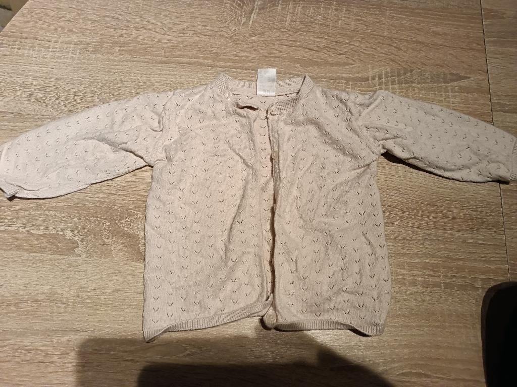 Vestje maat 74, Enfants & Bébés, Vêtements de bébé | Taille 74, Enlèvement ou Envoi, Pull ou Veste, H&M, Comme neuf