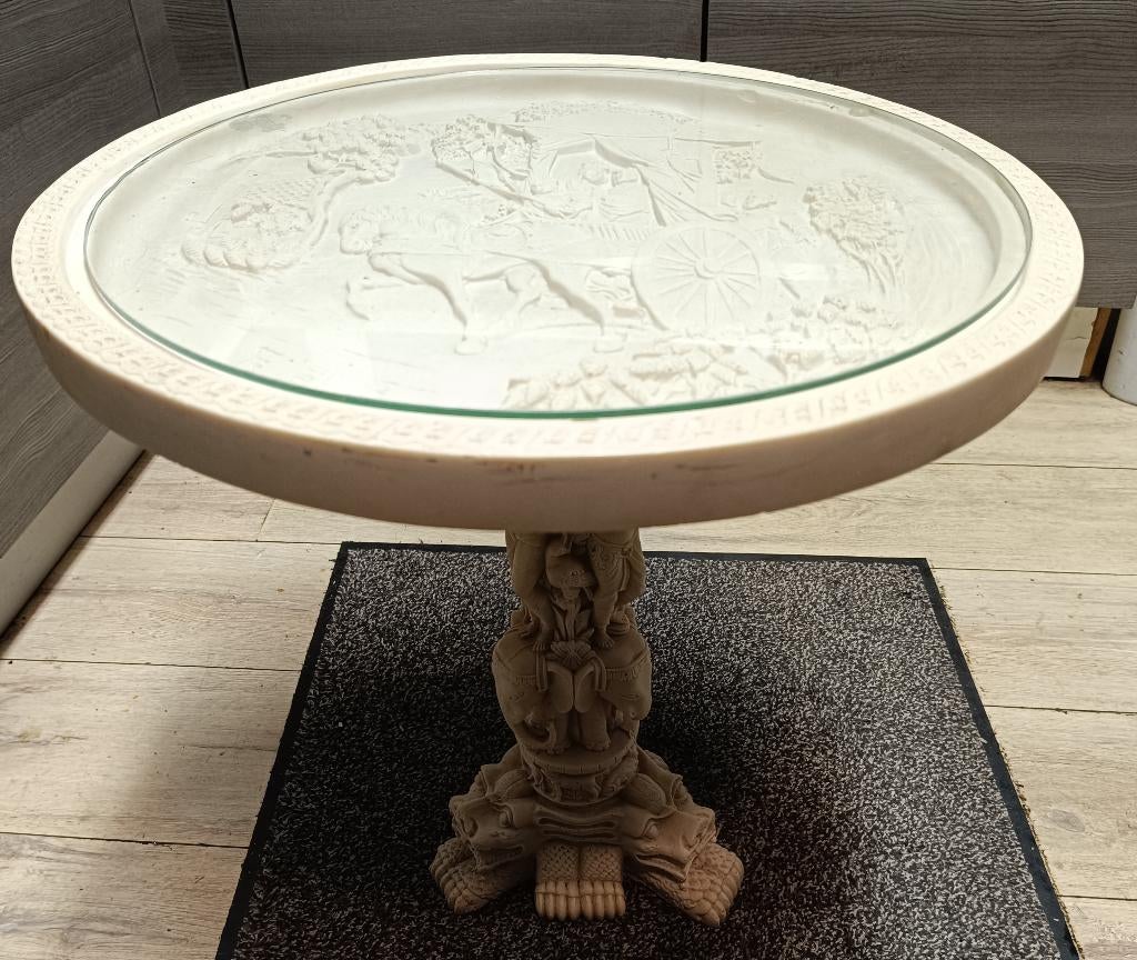 Aziatisch bijzettafeltje te koop., Antiek en Kunst, Ophalen